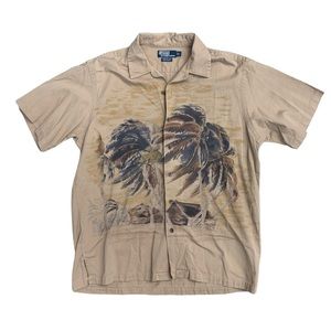 Ralph Lauren (button down graphic shirt)